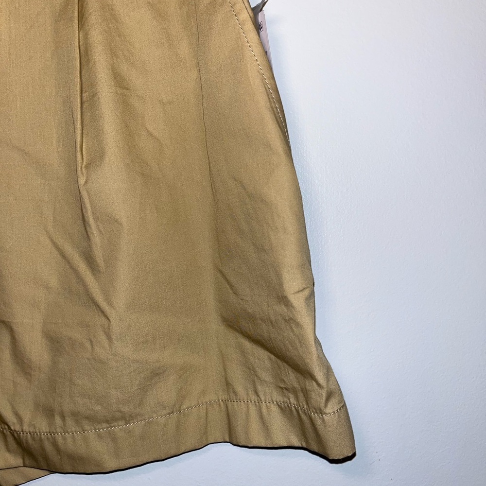 Michael Kors Khaki Shorts Dressy Casual Pocketed NWT Ladies 10 - Picture 3 of 7
